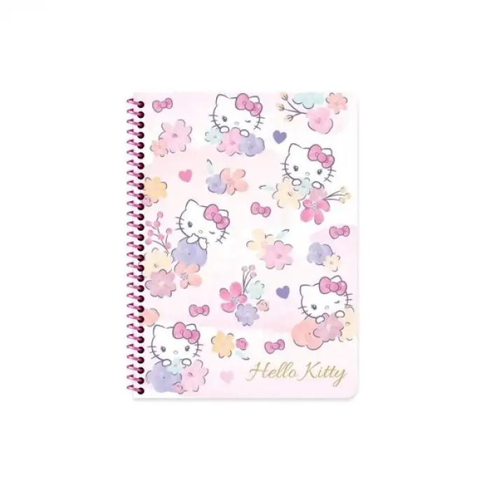 HELLO KİTY DEFTER 16,5X22,5 SPR.KAR.KAP.ÇİZ.80 YP.