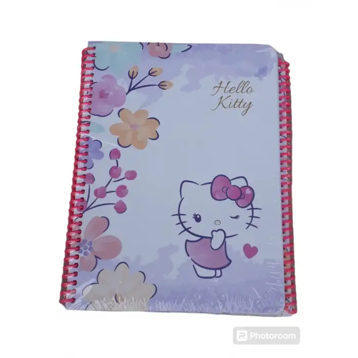 HELLO KİTY DEFTER 16,5X22,5 SPR.KAR.KAP.ÇİZ.80 YP.