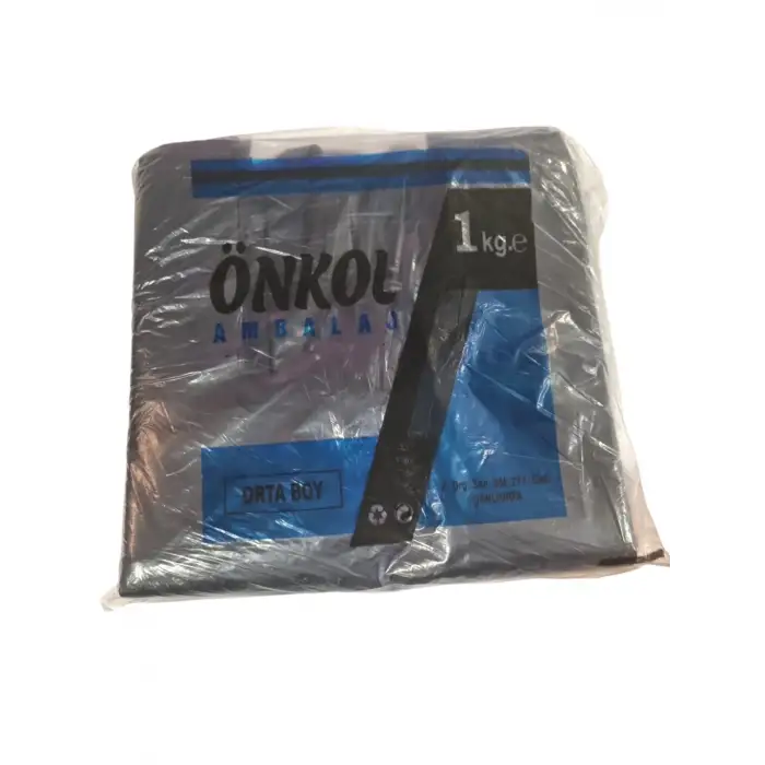 HIŞIR POŞET ORTA BOY SİYAH 1 KG