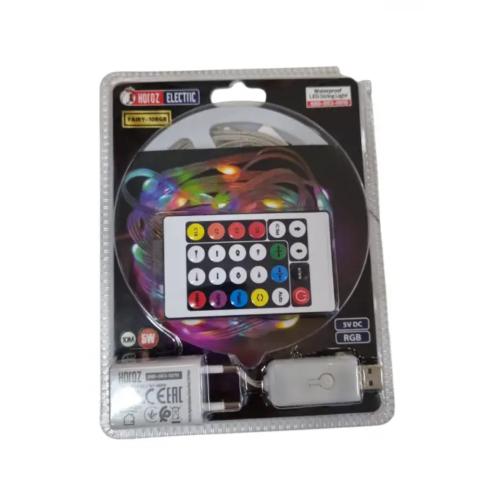 HOROZ FAIRY-10 ŞERİT LED 5W 5V 10 MT RGB