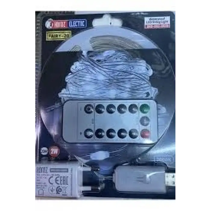 HOROZ FAIRY-20 ŞERİT LED 2W 5V 20 MT 7000K