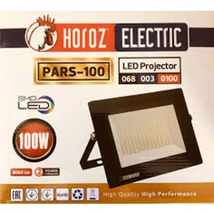 HOROZ PARS-100 LED PROJECTOR 100 W
