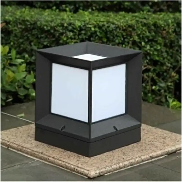 HOROZ PRİZMA BAHÇE ARMATÜRÜ SİYAH