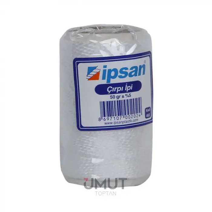İPSAN ÇIRPI İPİ 50 GR KOD:402 (KOLİ-48 Lİ)
