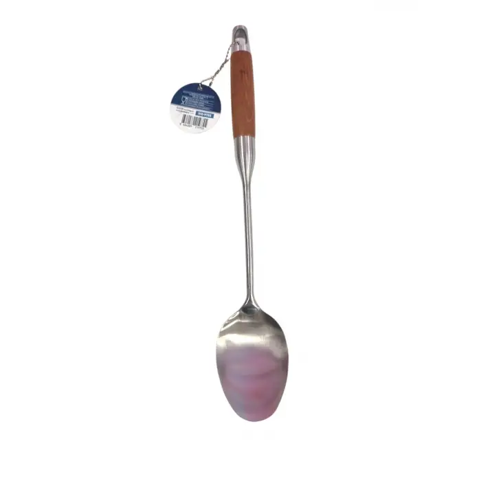 IVORY AHŞAP SAPLI ÇELİK SERVİS KAŞIĞI IVO-9755