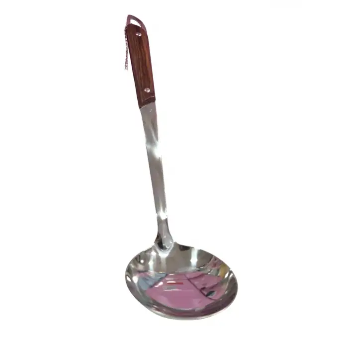 IVORY AHŞAP SAPLI ÇELİK SERVİS KEPÇESİ IVO-9809