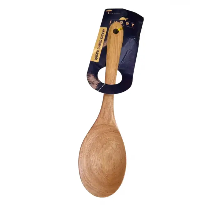 IVORY AHŞAP SERVİS KAŞIĞI AKASYA IVO-AKS121