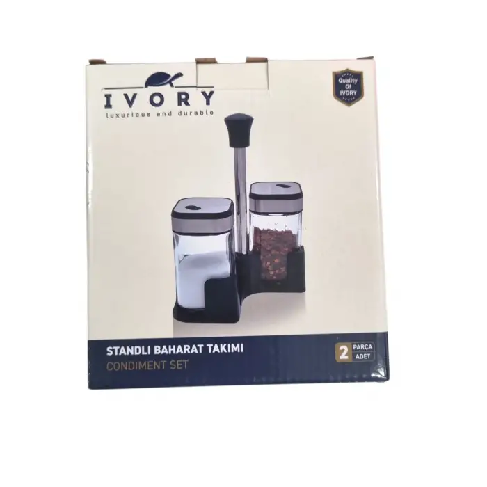 IVORY BAHARATLIK TAKIMI 2 Lİ SILVER IVO-CAM178