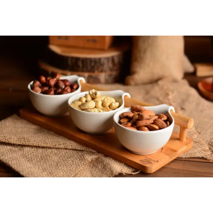 IVORY BAMBU ÇEREZLİK KARE 4 LÜ BMB-112