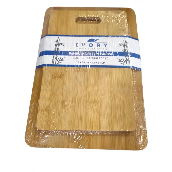 IVORY BAMBU İKİLİ KESİM PANOSU BMB-144