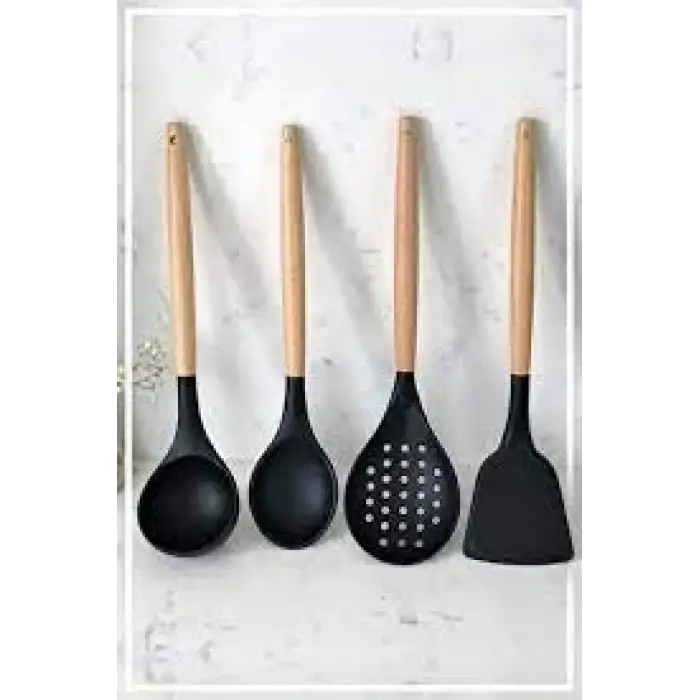 IVORY BAMBU SAPLI SİLİKON KEVGİR IVO-SL111