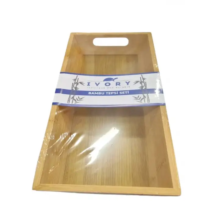 IVORY BAMBU TEPSİ SETİ BMB-154
