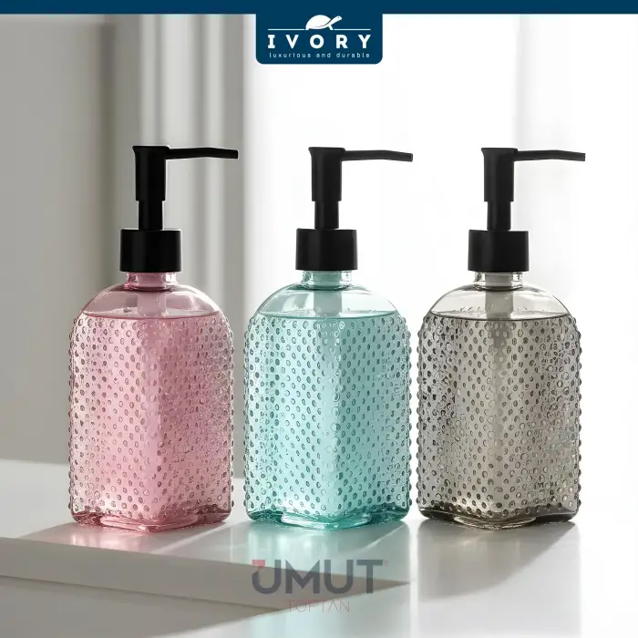 IVORY CAM SIVI SABUNLUK DESENLİ IVO-SB124