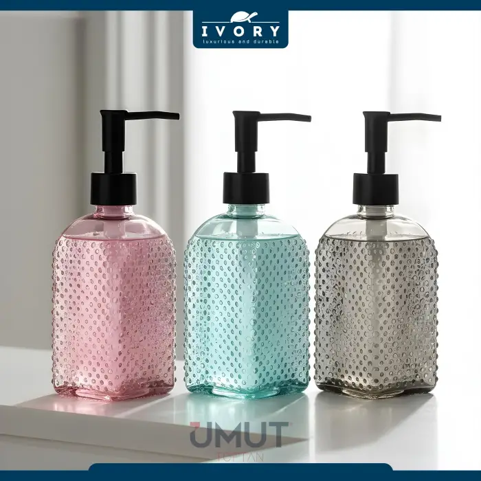 IVORY CAM SIVI SABUNLUK DESENLİ IVO-SB124