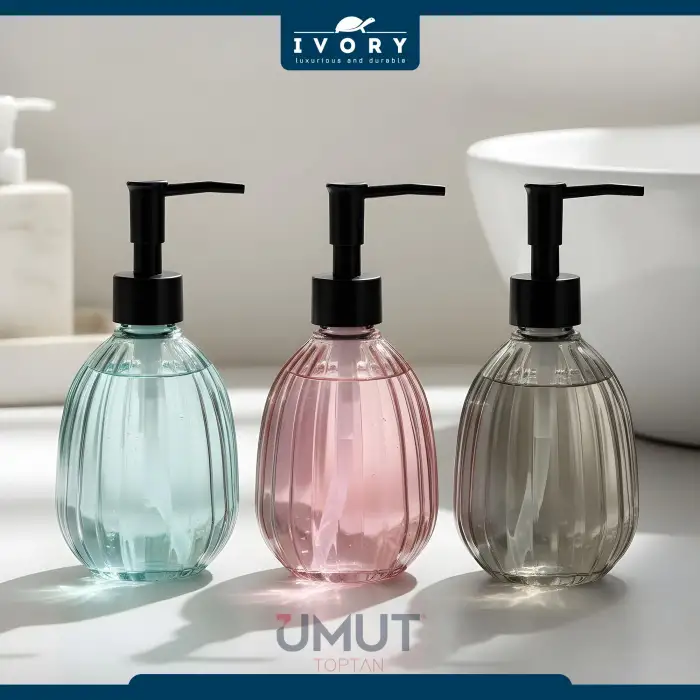 IVORY CAM SIVI SABUNLUK DESENLİ IVO-SB125