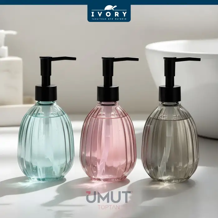 IVORY CAM SIVI SABUNLUK DESENLİ IVO-SB125