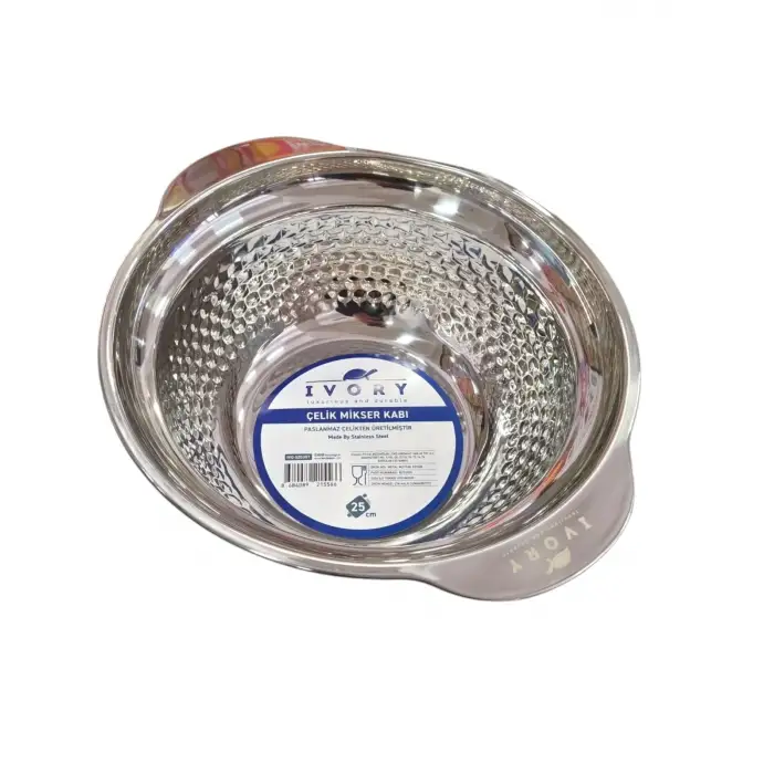 IVORY ÇELİK MİKSER KABI 25 CM SZG-357