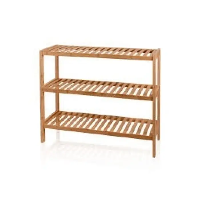 IVORY DEKORATİF RAF 3 KATLI BAMBU IVO-BMB308