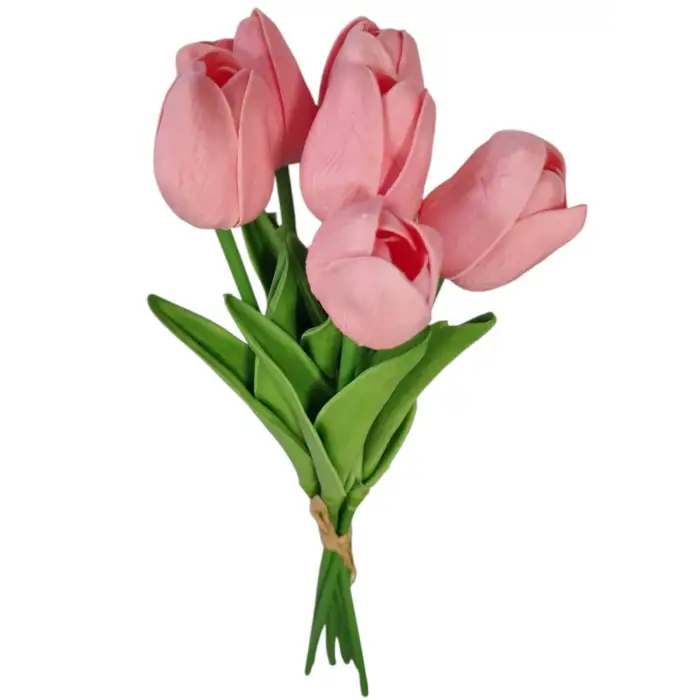 IVORY DEKORATİF YAPAY LALE KARMA 6 LI IVO-9015