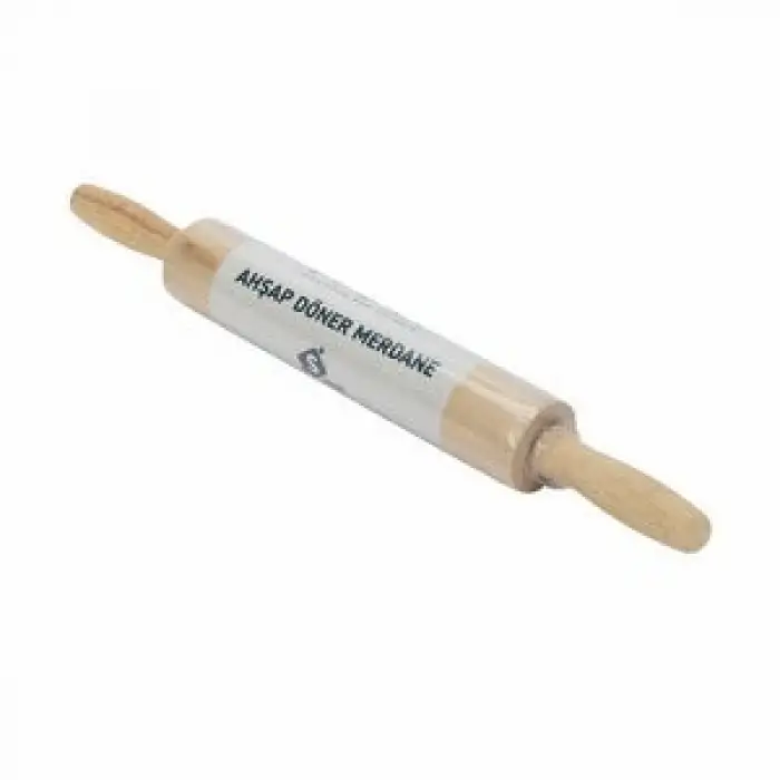 IVORY DÖNER SAPLI AHŞAP MERDANE SMALL IVO-BMB312
