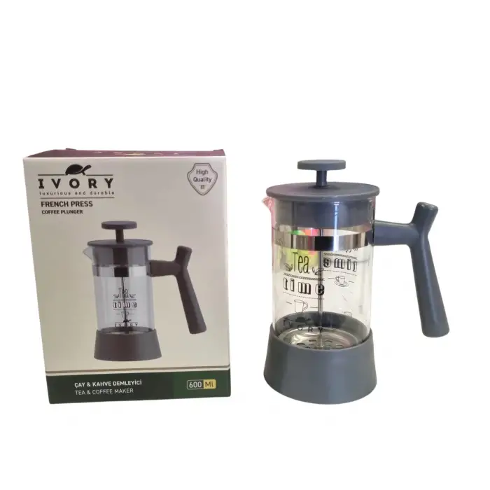 IVORY FRENCH PRESS 600 ML IVO-CAM168