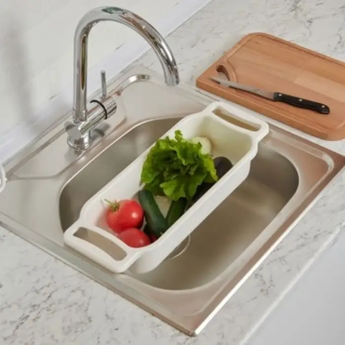 IVORY KATLANABİLİR EVYE SÜZGECİ 21X30 CM SZG-415