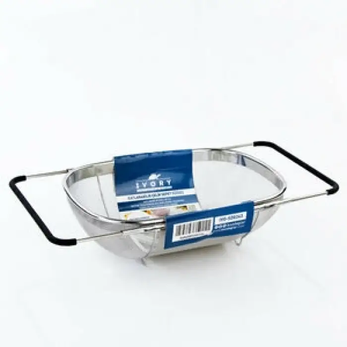 IVORY KATLANABİLİR EVYE SÜZGECİ 24X34 CM SZG-412