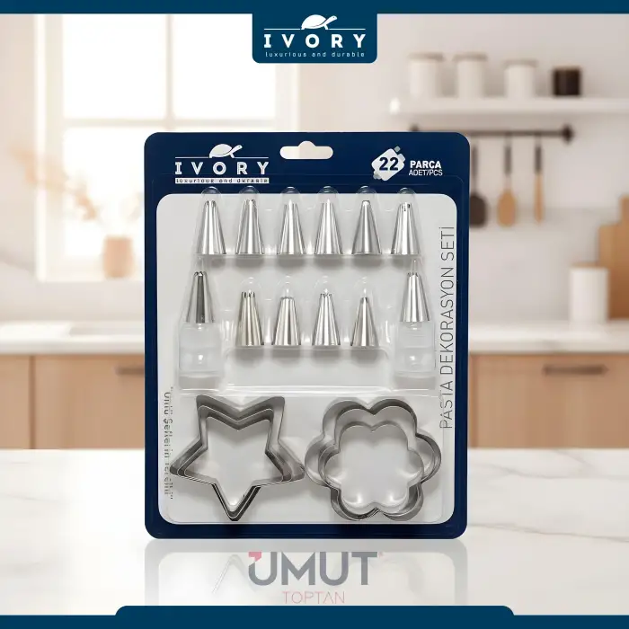 IVORY PASTA DEKORASYON SETİ IVO-PST201