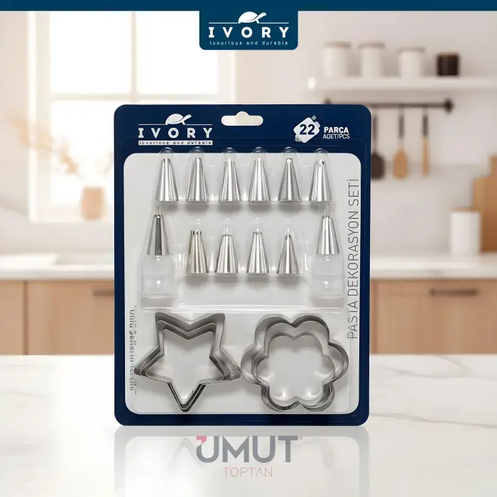 IVORY PASTA DEKORASYON SETİ IVO-PST201