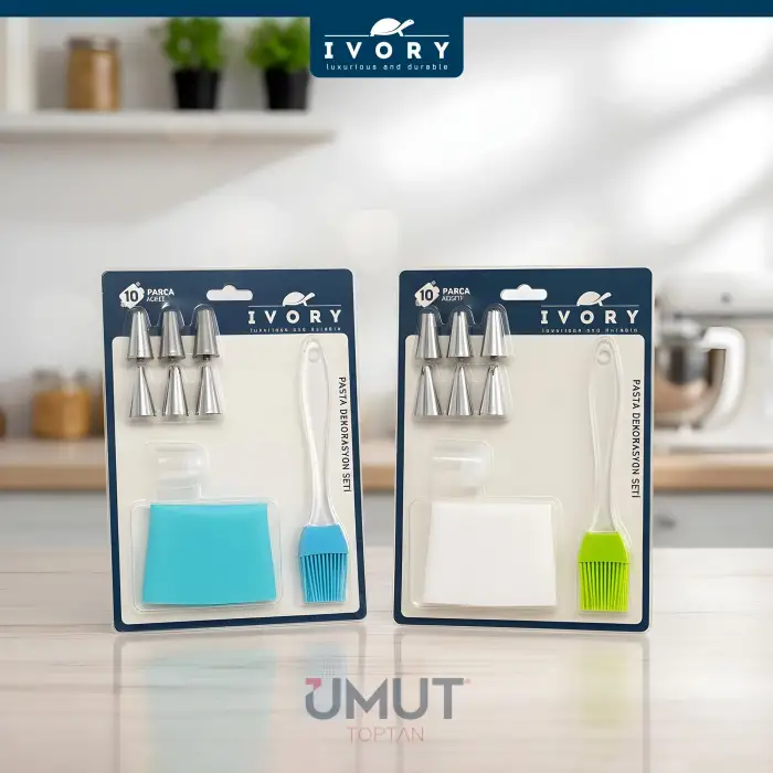 IVORY PASTA SETİ 10 PARÇA IVO-PST104