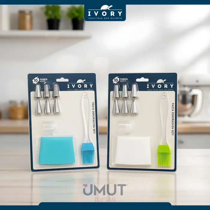 IVORY PASTA SETİ 10 PARÇA IVO-PST104