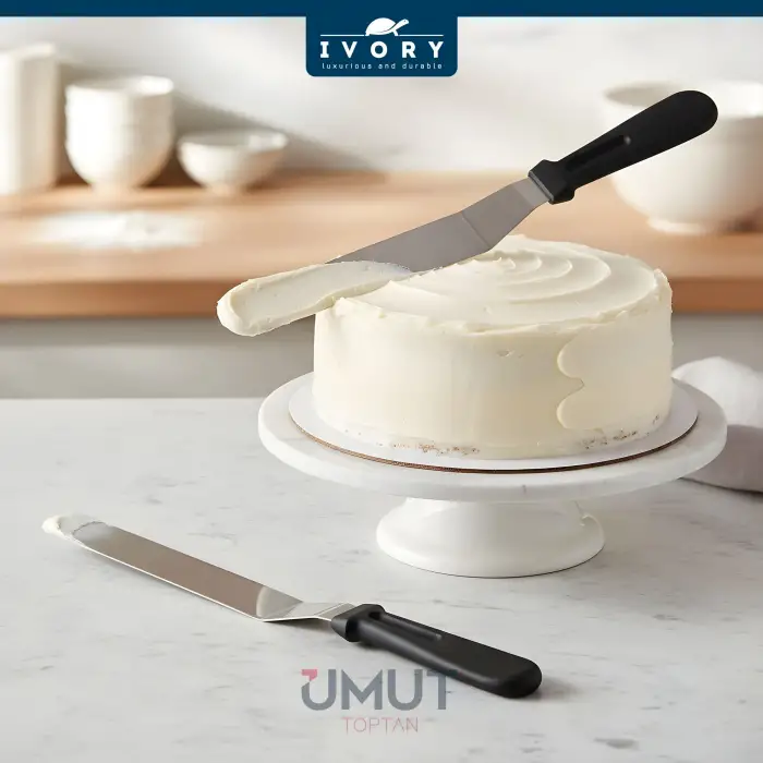 IVORY PASTA SPATULASI EĞİK IVO-PST213