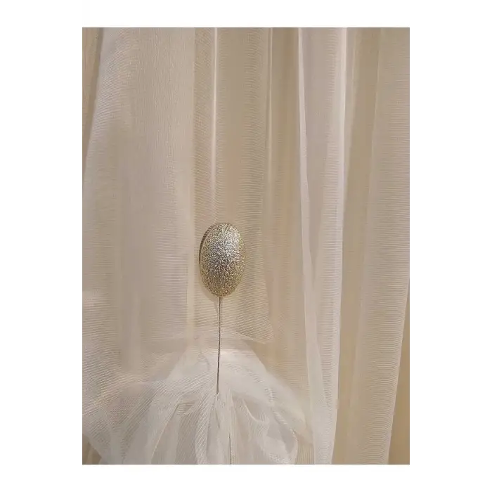 IVORY PERDE MANDALI MIKNATISLI TEKLİ IVO-6043