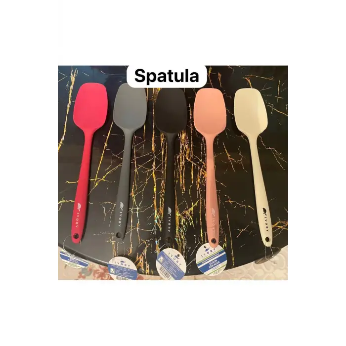 IVORY SİLİKON SPASTULA SİYAH IVO-SL170