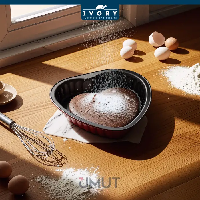 IVORY TEFLON KEK KALIBI KALPLİ 23 CM IVO-EKK121