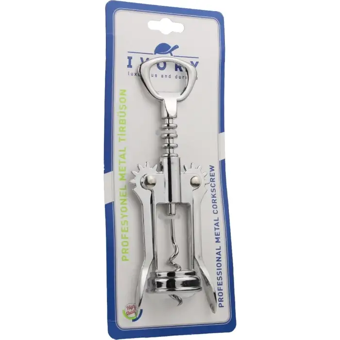 IVORY TİRBUŞON AÇACAK METAL KELEBEK IVO-TB104