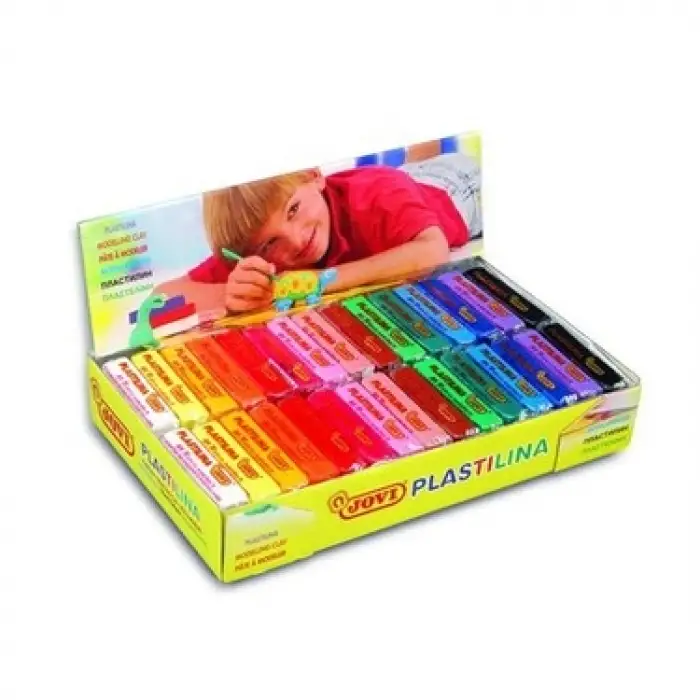 JOVİ OYUN HAMURU PLAKA 50 GR 6 RENK (PKT-30 LU)