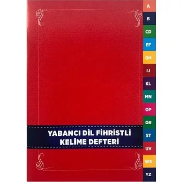 KARATAY KELİME DEFTERİ FİHRİSTLİ YABANCI DİL