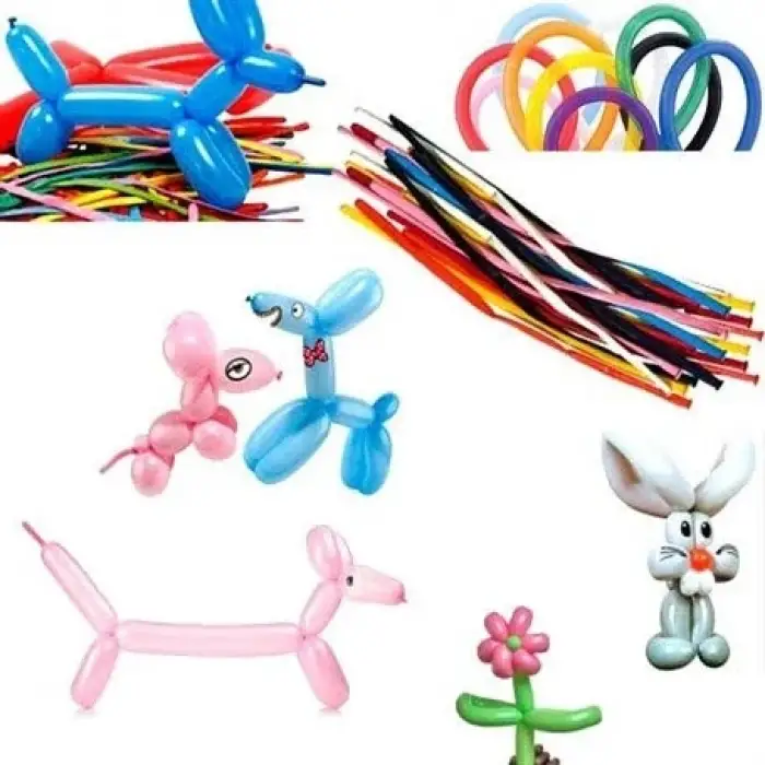 KIDS & KIDS KARIŞIK 10 LU SOSİS BALON (PK-10LU)