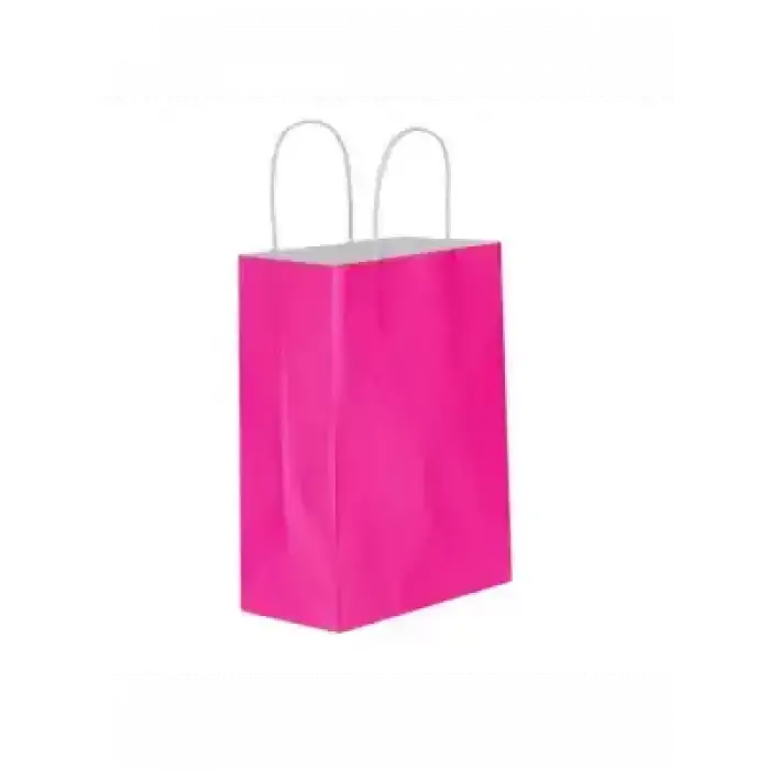KİKA HEDİYE POŞETİ 25X12X31 FUŞYA (PKT-24 LÜ)