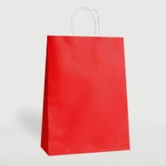 KİKA HEDİYE POŞETİ 25X12X31 KIRMIZI    (PKT-24 LÜ)