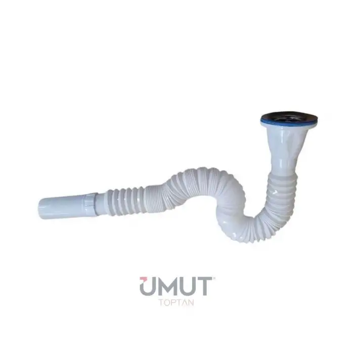 KÖRÜKLÜ LAVABO SİFONU KISA