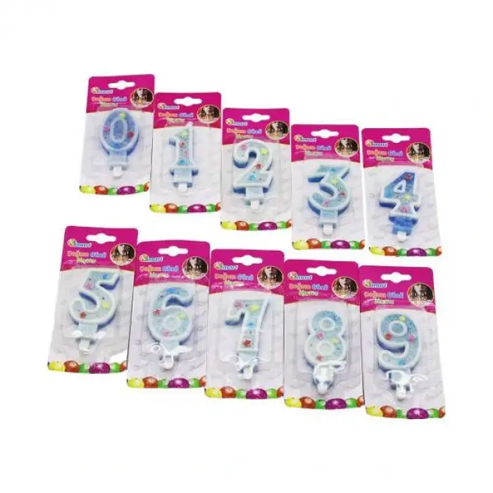 KSMART DOĞUMGÜNÜ MUMU RAKAMLI SİM K-9809 (PK-36LI)
