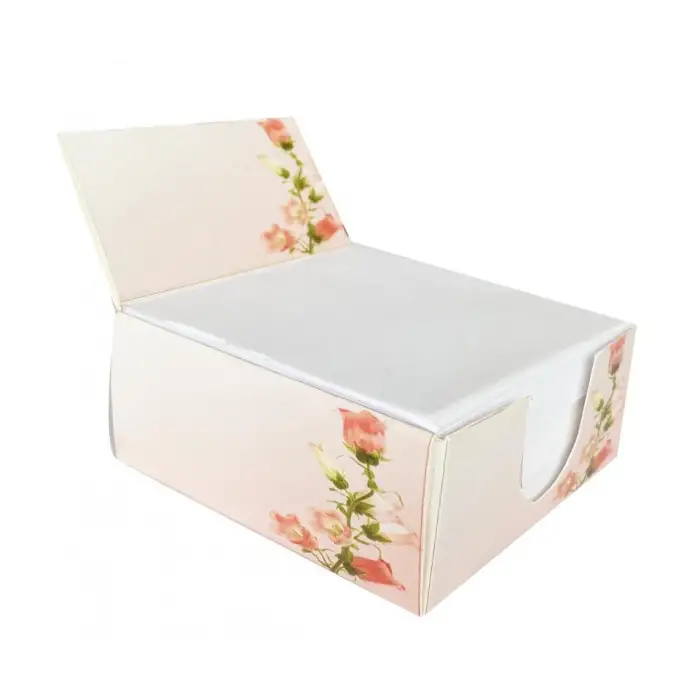 KÜP BLOKNOT BEYAZ 7X7 CM KOD:500