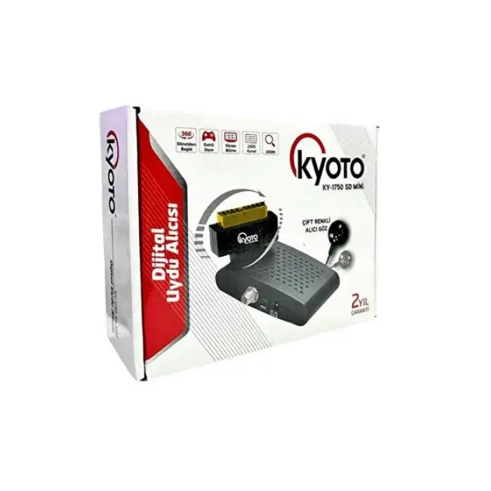 KYOTO MİNİ SCART UYDU ALICISI KY-1750