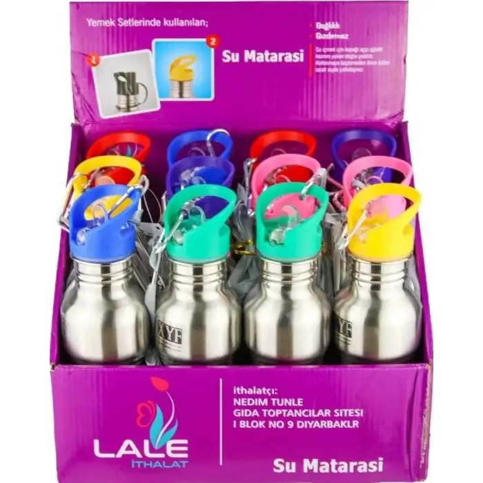 LALE MATARA ÇELİK 500 ML (PKT-12Lİ)