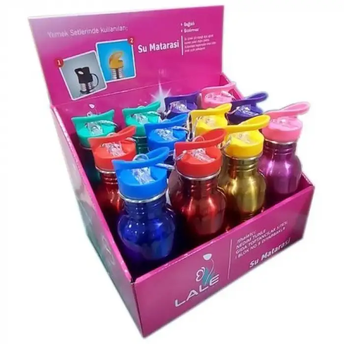 LALE MATARA ÇELİK 500 ML (PKT-12Lİ)