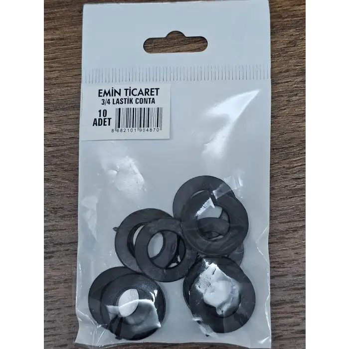 LASTİK CONTA 3/4 10 LU (PKT-50 Lİ)