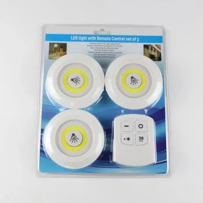 LED LİGHT WİTH REMOTE FENER KUMANDALI 3+1 ULB-006