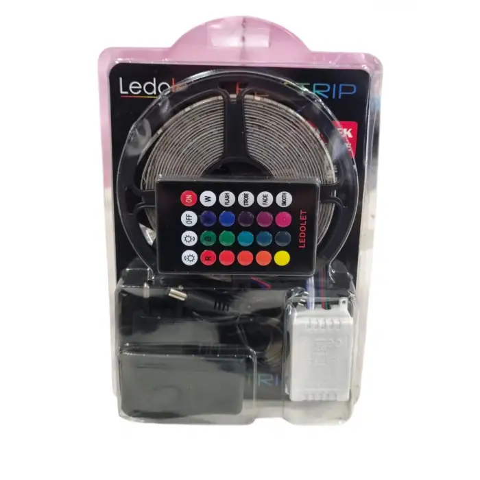 LEDOLET RGB ŞERİT LED 5 MT LEDO-11